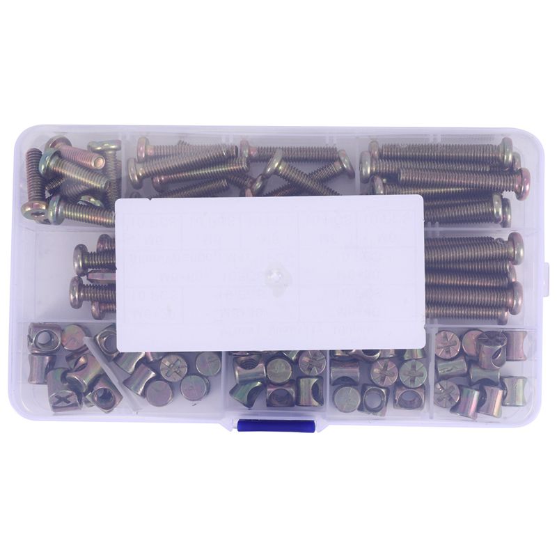 Furniture Hardware Barrel Nut - DT17 Baby Bed Screws Bolts Kit