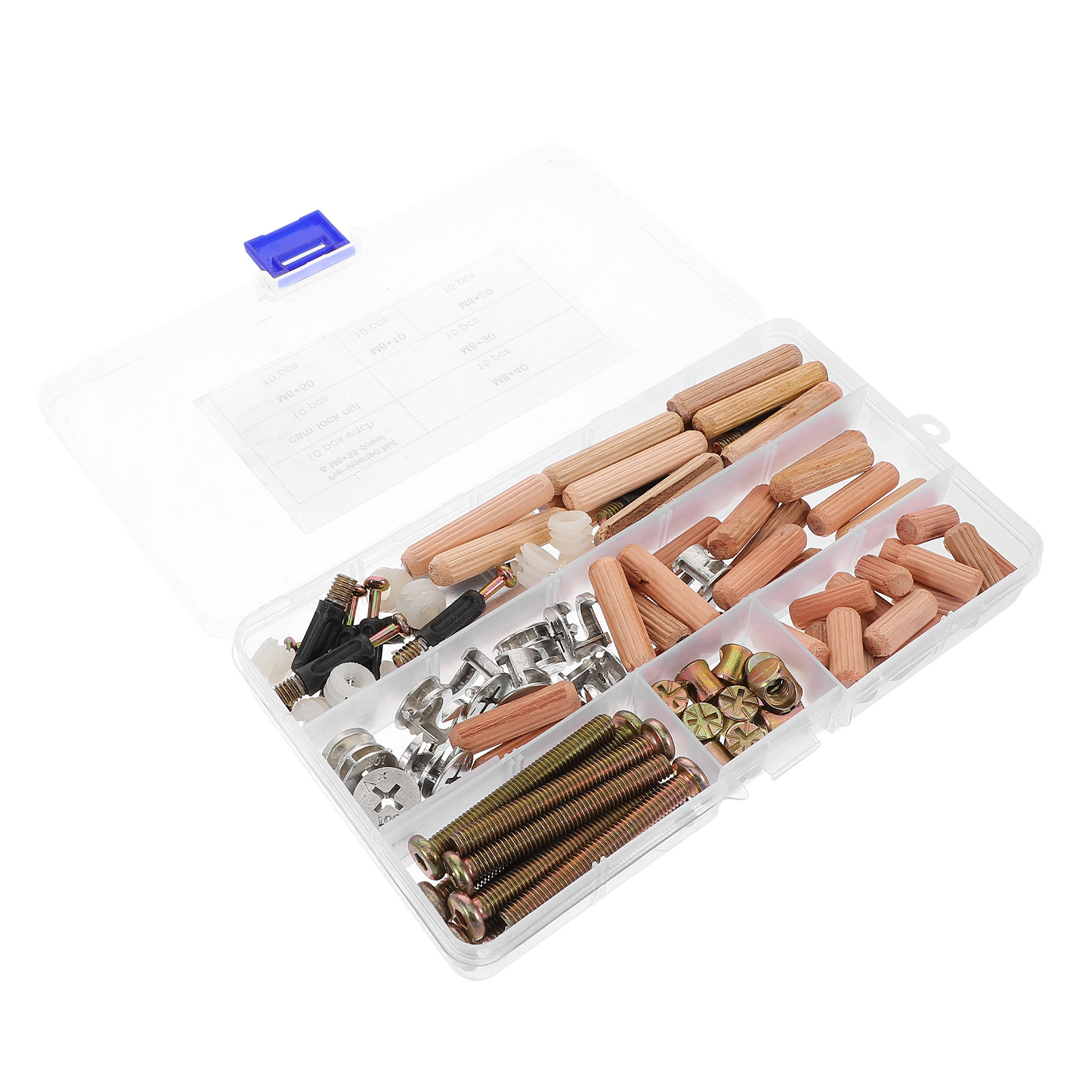 Furniture Hardware Barrel Nut - 95Pcs Furniture Hardware Replacement Kit Bunk