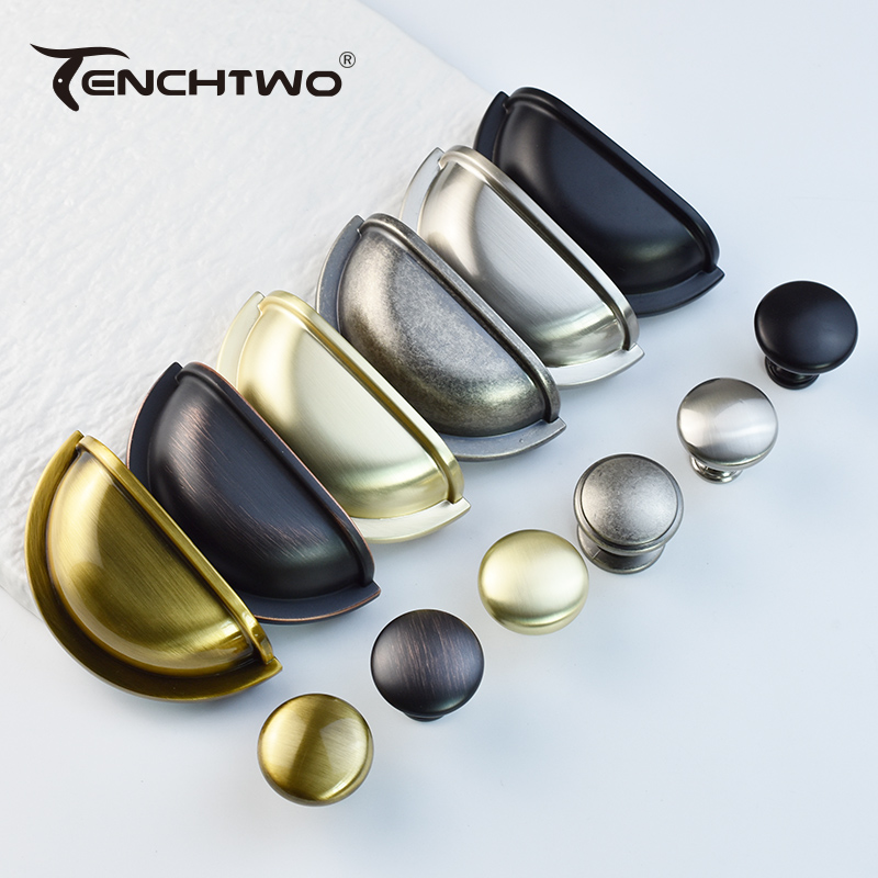 Brushed Brass Đồ Nội Thất Tay  - đánh giá và giá Furniture Hardware Drawer Pulls
