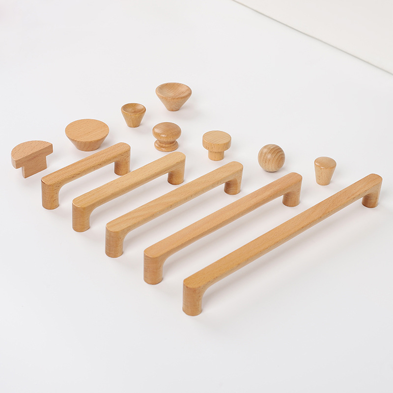 Nordic Wooden Furniture Handle - đánh giá và giá Furniture Hardware Drawer Pulls