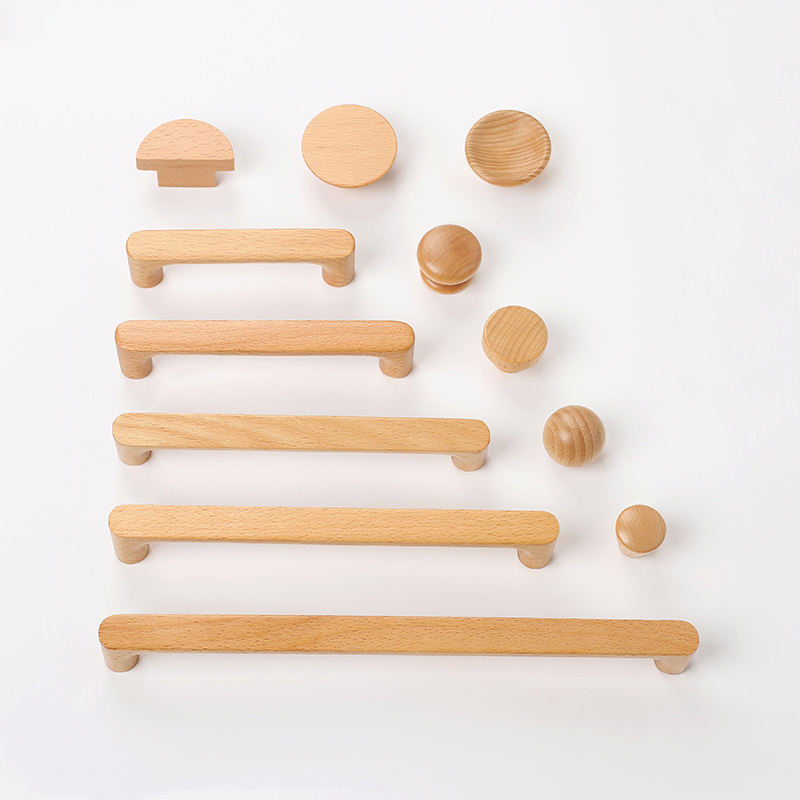 Nordic Wooden Furniture Handle - đánh giá và giá Furniture Hardware Drawer Pulls