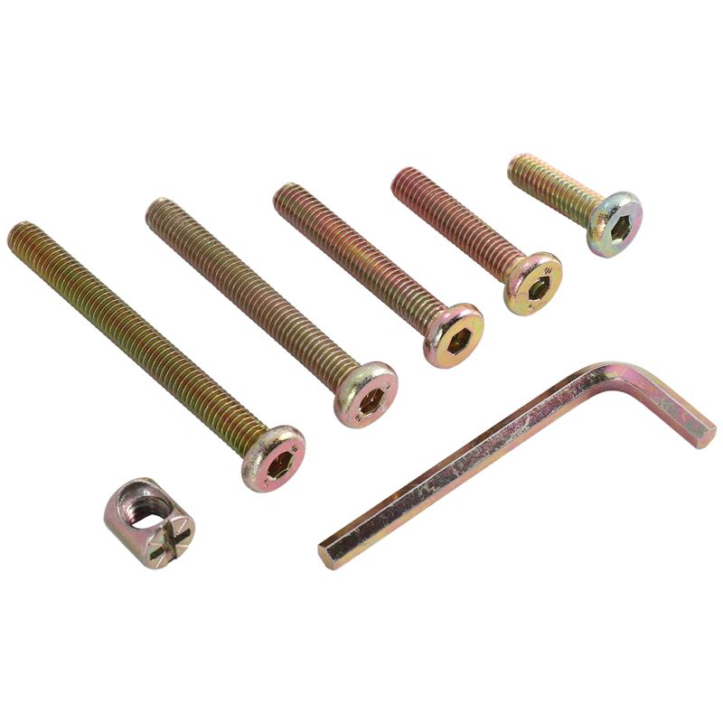 DT17 Baby Bed Screws Bolts Kit - đánh giá và giá Furniture Hardware Barrel Nut