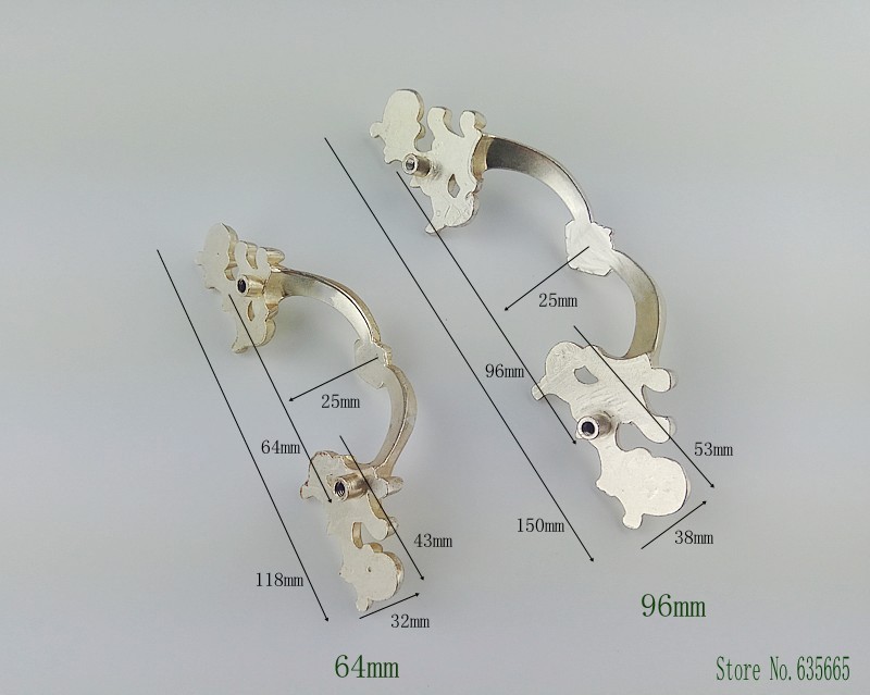 Cổ Bạc Cổ Điển Đồ Nội Thất Phầ - đánh giá và giá Furniture Hardware Drawer Pulls