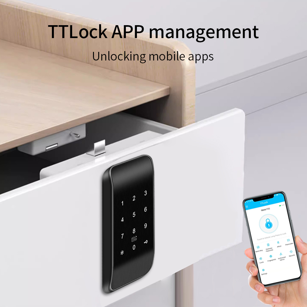 TTLOCK APP Smart Cabinet Lock  - đánh giá và giá Cabinet Lock Key