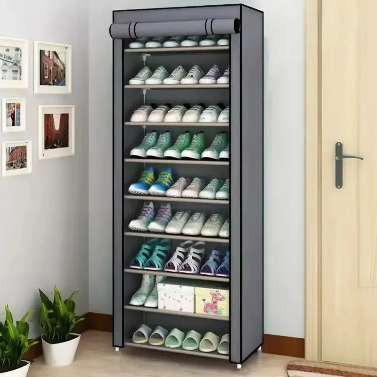 Multilayer Nonwoven Shoe Rack  - đánh giá và giá Furniture Hook Hardware