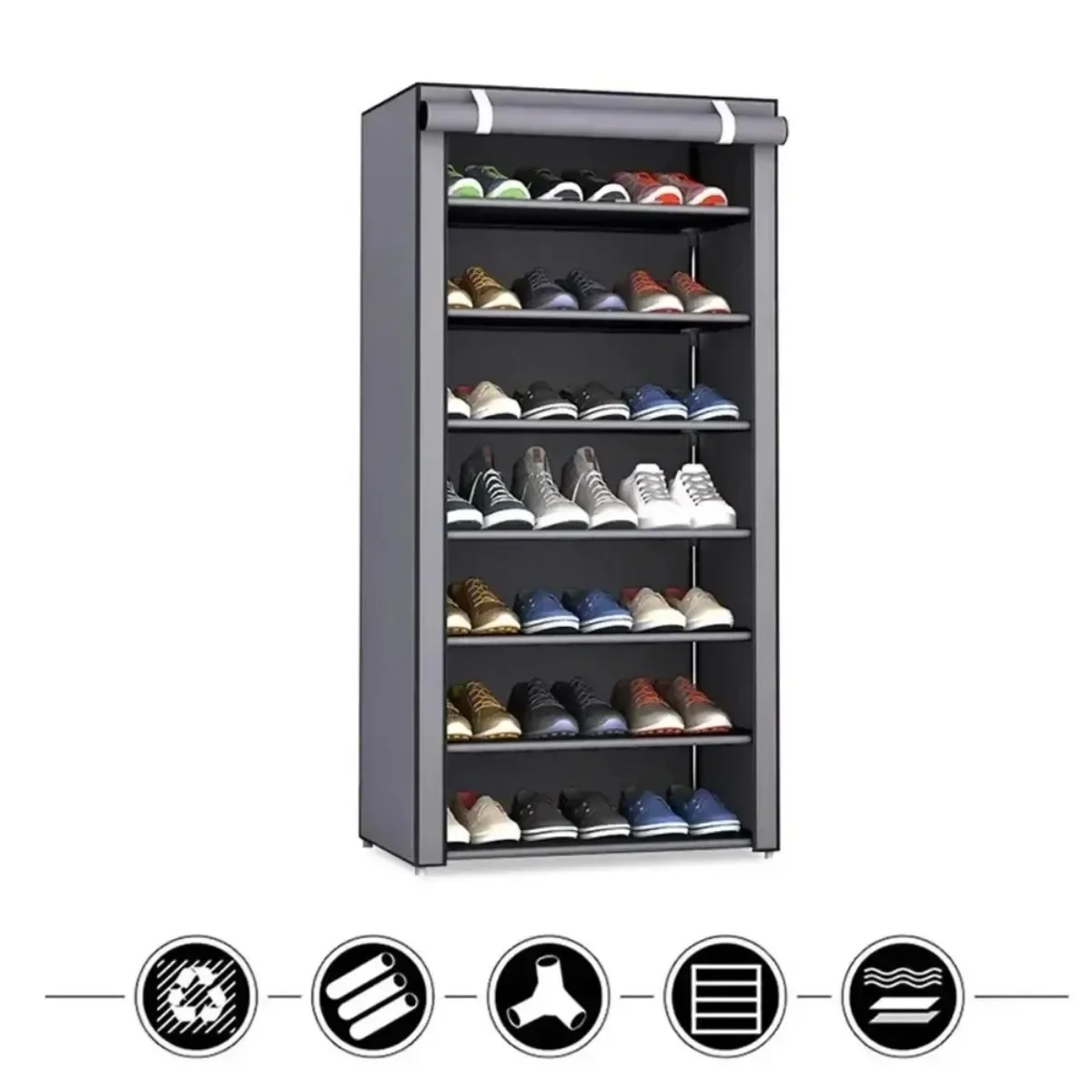 Multilayer Nonwoven Shoe Rack  - đánh giá và giá Furniture Hook Hardware
