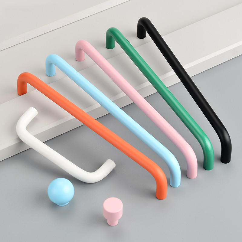 U Type Colorful Kitchen Cabine - đánh giá và giá Furniture Hardware Drawer Pulls