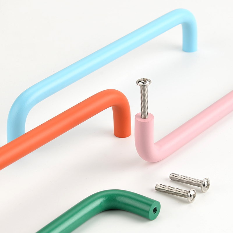 U Type Colorful Kitchen Cabine - đánh giá và giá Furniture Hardware Drawer Pulls