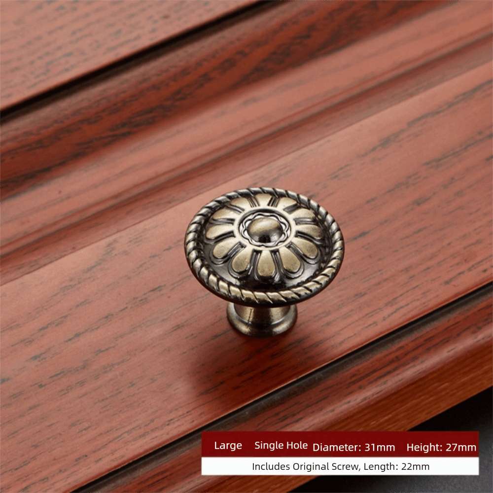 Bronze With Screw Cupboard War - đánh giá và giá Furniture Hardware Drawer Pulls