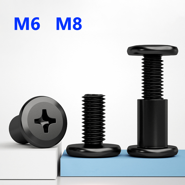 Yiqianyuan Black Carbon Steel  - đánh giá và giá Furniture Hardware Barrel Nut