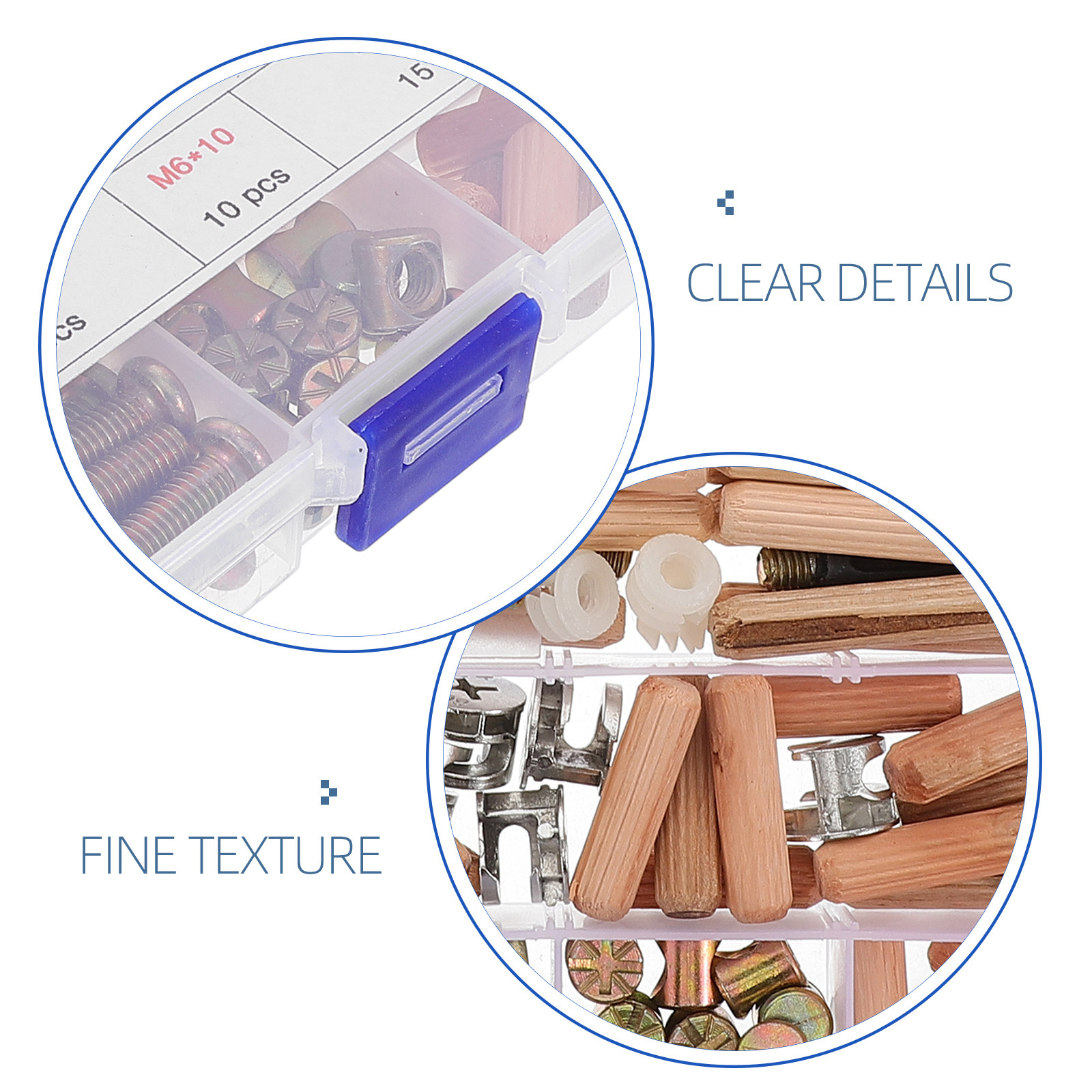 95Pcs Furniture Hardware Set B - đánh giá và giá Furniture Hardware Barrel Nut