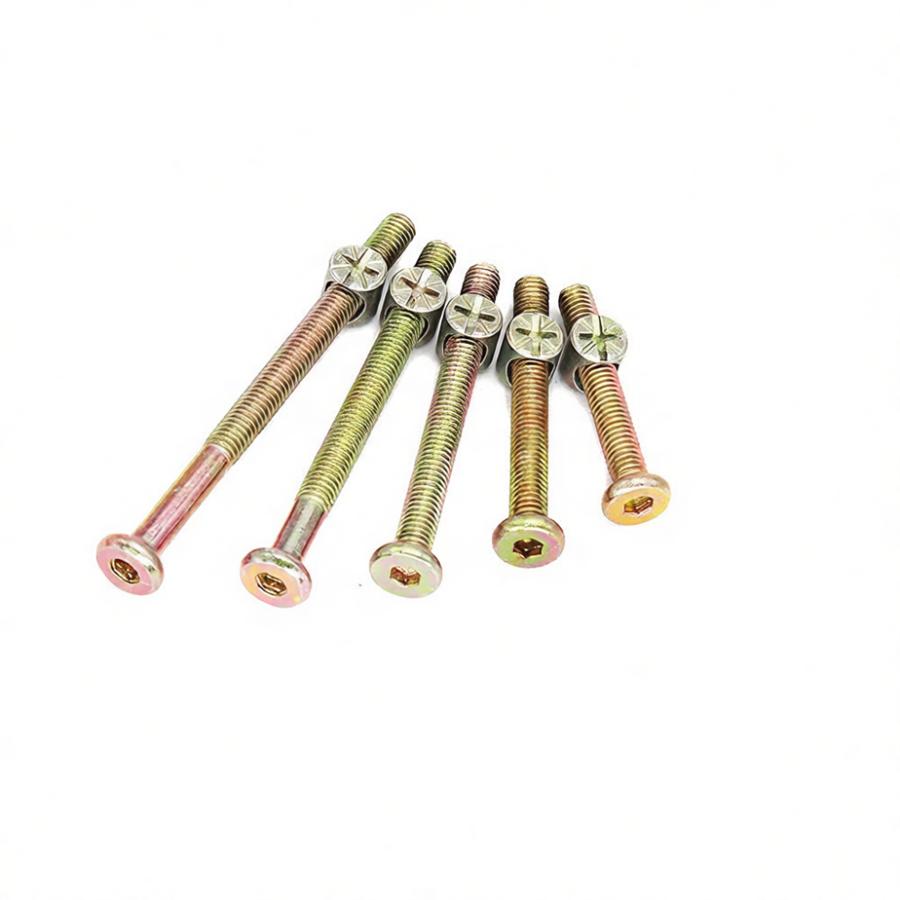 M6 Hex Socket Cap Screws With  - đánh giá và giá Furniture Hardware Barrel Nut