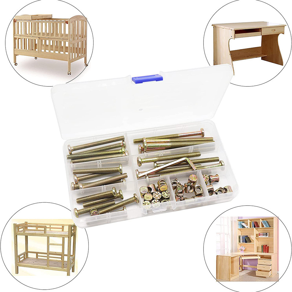 M6 Hex Socket Cap Screws With  - đánh giá và giá Furniture Hardware Barrel Nut