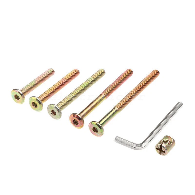 50pcs Zinc Plated Furniture Sc - đánh giá và giá Furniture Hardware Barrel Nut