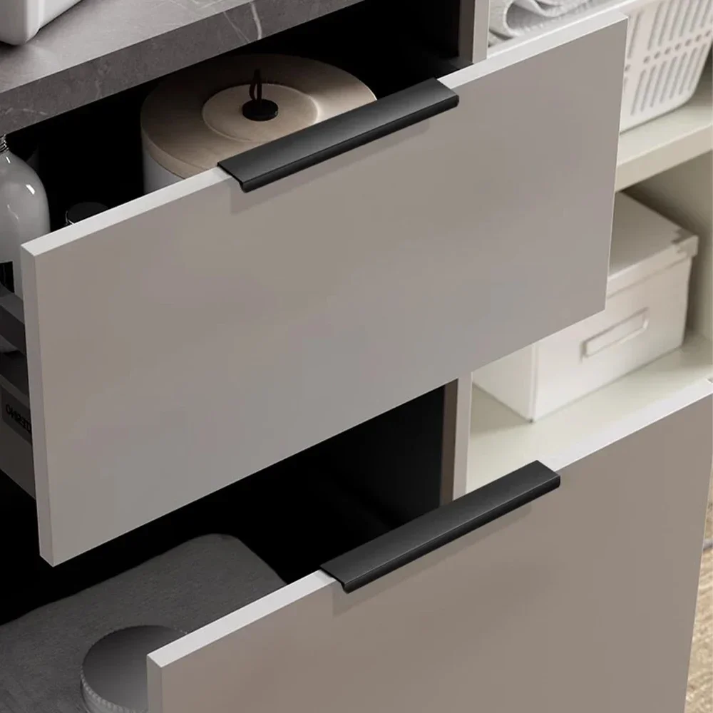 Ẩn Nội Thất Tay Cầm Mờ Đen Vàn - đánh giá và giá Furniture Hardware Drawer Pulls