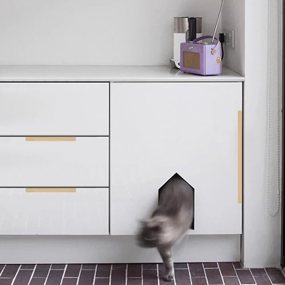 Ẩn Nội Thất Tay Cầm Mờ Đen Vàn - đánh giá và giá Furniture Hardware Drawer Pulls