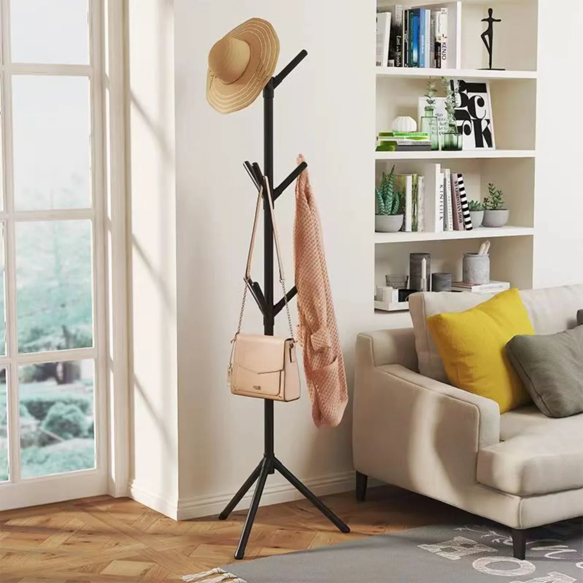 Clothes and Hats Rack Floor To - đánh giá và giá Furniture Hook Hardware