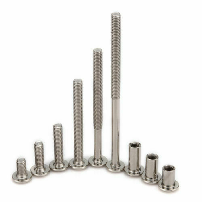 5-20Pcs M6 Carbon Steel Furnit - đánh giá và giá Furniture Hardware Barrel Nut