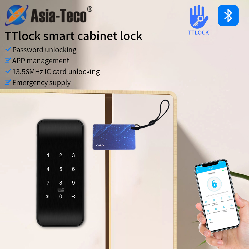 TTLOCK Smart Drawer Lock Elect - đánh giá và giá Cabinet Lock Key
